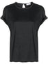 keyhole-detail cotton T-shirt